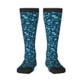 thumbnail image 2 of Lsque Daisies Flowers Printed Crew Socks Men's Women's LightWeight Thin Casual Calf Socks ,Knee High Socks,Cotton Socks, 2 of 9