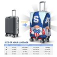 thumbnail image 4 of Fotbe Cute Gnomes in USA Funda Protectora para Equipaje, Antirrayones y Resistente a la Suciedad, Compatible con Maletas de 18 a 32 Pulgadas-X-Large, 4 of 7