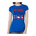thumbnail image 1 of Womens Made in USA Short-Sleeve T-Shirt - Royal - Small, 1 of 1