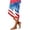 Multicolor, variant on AGWOLF Independence Day Plus Size Legging Capris for Women Tummy Control High Waisted Capris 4th of July Patriotic Cropped Trousers Stretchy Yoga Pants Multicolor 2XL