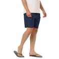 thumbnail image 4 of NOMADIC NOOK Men's Solid Color Drawstring Lightweight Swimwear Beach Board Shorts 2 Pack, 4 of 6
