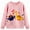 B-dinosaur, variant on Toddler Girls Flamingo Pullover Sweatshirt Crewneck Long Sleeve Winter Shirt Fall Spring Clothes 3T