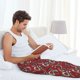 thumbnail image 5 of Fotbe Snake Pantalones de Pijama para Hombre, Pantalones de Dormir, Pantalones de Casa con Cintura Ajustable y Bolsillos-X-Large, 5 of 6