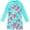 Light Blue, variant on Venzia Girls Swimsuits Long Sleeve Printing Beach Swimwear Kids Bathing Suits Girls,Size 4 Years-5 Years