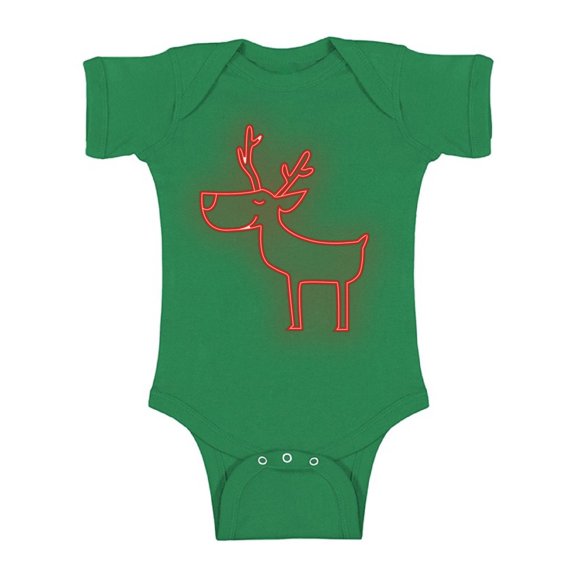 Awkward Styles Ugly Xmas Baby Outfit Bodysuit Christmas Light Romper
