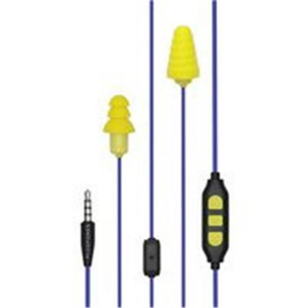 Plugfones 4462933 Earphone Wired Replacable Foam Silicon Tips