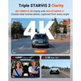 thumbnail image 2 of Cámara para auto VANTRUE N4 Pro S 4K de 3 canales con Wi‑Fi y GPS, 2 of 9
