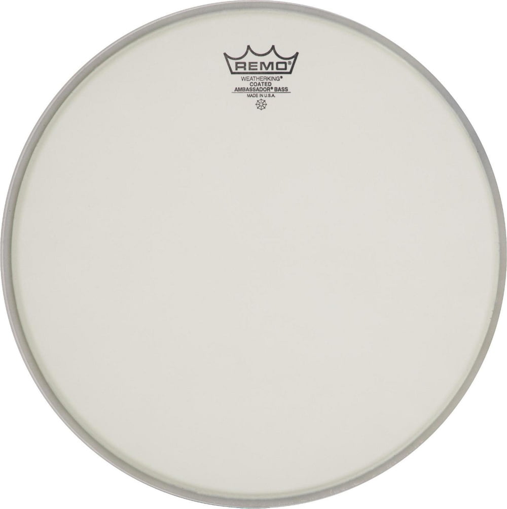Remo Coated Ambassador Bass Drum Batter Head - BR111800 18"