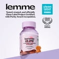 thumbnail image 4 of Lemme Glow Hair, Skin & Nails Gummies, Peach Flavor, 60 Count, 4 of 8