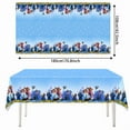 thumbnail image 2 of Zootopia Cartoon Party Tablecloth Set (3-Piece), Featuring Fox, Rabbit, and Snake Characters on Plastic Tablecloth, Perfect for Theme Parties, 70.8 x 42.5 inches, 2 of 4