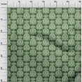 thumbnail image 3 of oneOone Rayon Green Fabric Asian Block Sewing Material Print Fabric By The Yard 56 Inch Wide, 3 of 5
