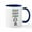 White/Navy Inside, variant on CafePress - Snoopy Nomnomnom Mugs - 11 oz Ceramic Mug - Novelty Coffee Tea Cup