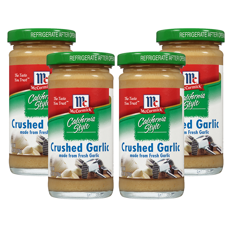 (2 Pack) McCormick California Style Crushed Garlic, 4.25 oz Walmart