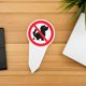 thumbnail image 4 of FESTFENDS 2Ud De Jardín Con Estaca Para Aviso No Pooping Exterior, 4 of 8