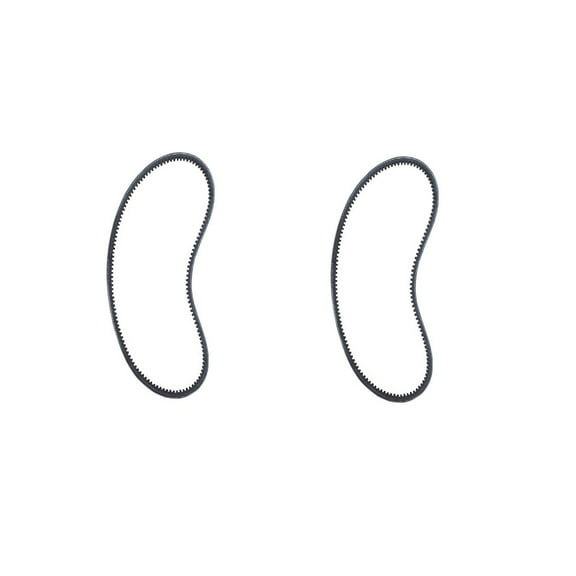 RAParts .453 x 35.07 Two Fan Belts 1588197010 For Kubota Tractors GR2110 T1600 ZD18