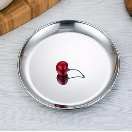 

Dinner Plate Thali Tableware Wholesale Dinnerware for Round Metal Dish Indian Dinner with low price free shipping