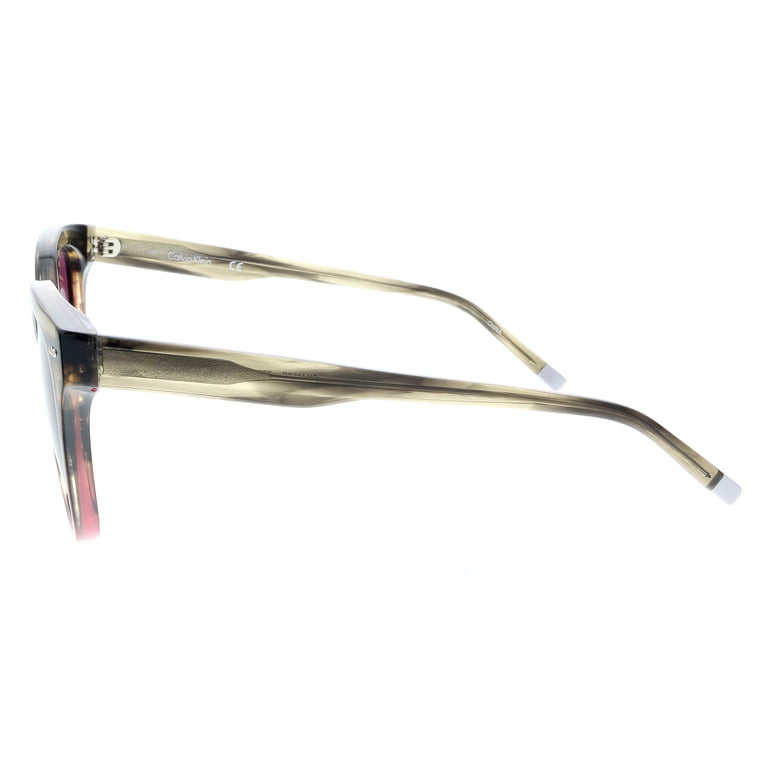 Calvin Klein CK4359S 022 Striped Khaki Gradient Square 