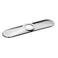 thumbnail image 1 of kohler k-14531-pb escutcheon plate, 6-inch, vibrant polished brass, 1 of 2