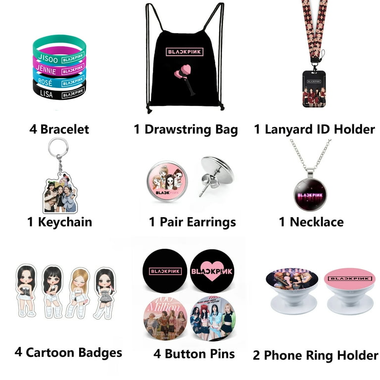 ASD Lighting Kpop Blackpink Gifts Set, Black - Walmart.com