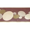 thumbnail image 3 of Peel and Stick Abstrait Beige Brun Cercles Papier Peint Roux Bord Rétro Design, Rouleau 33 Pi x 4 Po, Auto-Adhésif, 3 of 4