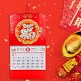 thumbnail image 4 of UDIYO 2022 Calendar Festive Touch Legible Paper Beautiful Loose-leaf Hanging Calendar for Home, 4 of 7
