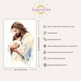 thumbnail image 3 of Eastern Print, Jesus' Hug, Jesus Protects The Childrens, Christian Wall Art, Jesus Wall Decor, Religion Bible Poster, Printable Jesus Wall Art Decor For Church Bedroom Living Room, UNFRAMED 8x12, 3 of 4