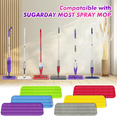 thumbnail image 5 of SUGARDAY Reusable Mop Pads Compatible with SwifferPower Mop Refill 6 Pack, Washable Microfiber Power Mop Pads Refill for Multi-Surface Floor Cleaning, 5 of 7