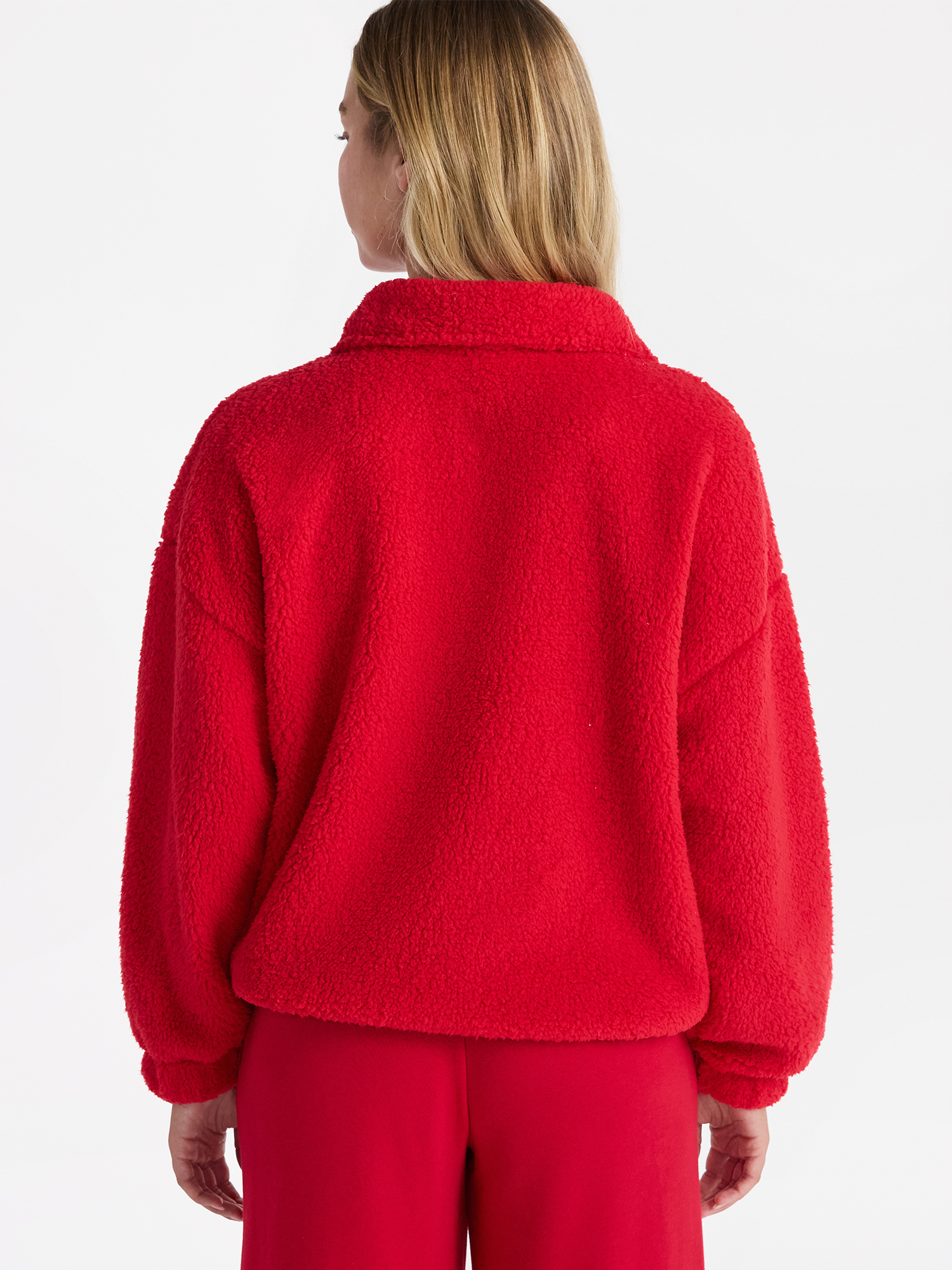 No Boundaries Plush Half-Zip Pullover, Women's and Plus