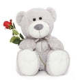 thumbnail image 5 of MorisMos Giant Teddy Bear Stuffed Animal Gray 26'' Soft Cute Plush Toy, 5 of 7