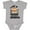 AC-Heather Grey, variant on Monkey I Love Hanging out with My Grandad Boys or Girls Baby Bodysuit