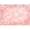 thumbnail image 1 of Ahgly Company Machine Washable Indoor Rectangle Abstract Red Modern Area Rugs, 6' x 9', 1 of 4