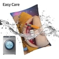 thumbnail image 6 of Lsque Sml Jeffy Pattern Bedding Waterproof Pillow Protector Zippered Queen – Bed Bug Proof Pillow Encasement-20"x30", 6 of 6