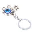 thumbnail image 3 of Noref Devil's Eye Keychain,Blue Eyes Keychain Elephant Turkish Style Alloy Colored Glaze Pendant For Ladies Bag Car Interior,Evil's Eye Keychain, 3 of 8