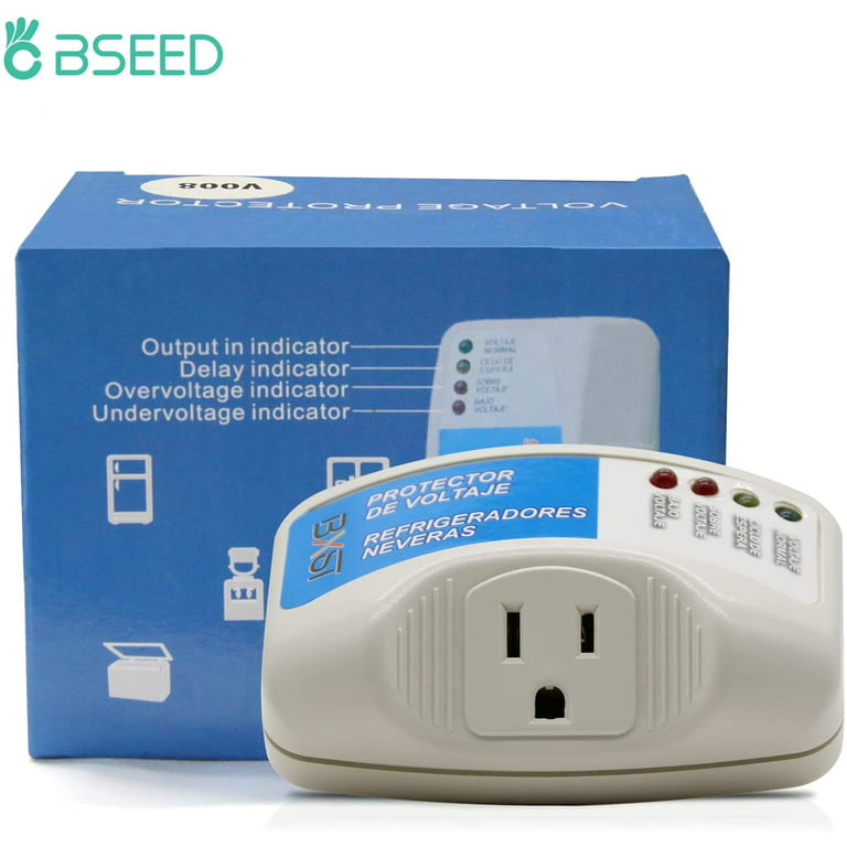1 BSEED Voltage Protector, 3 Outlet Plug in Surge Protector for