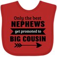 thumbnail image 3 of Inktastic Only the Best Nephews Get Promoted to Big Cousin Boys or Girls Baby Bib, 3 of 4