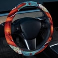 thumbnail image 2 of Octopus Car Wheel Cover, Steering Wheel Cover 14.5 Inch, Printing PVC Leather Auto Accessories, 2 of 6