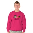thumbnail image 5 of Sad Diet Food Want Ice Cream Adult Sweatshirt for Men or Women Brisco Brands S, 5 of 6