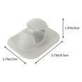 thumbnail image 2 of Shisuyan Boat Paddle Holder Clips Paddle Clip Holder Light Grey Plastic 1Pack, 2 of 8