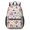 Pioneer Flower Floral Print Pattern, variant on Pioneer Flower Floral Print Pattern 17" School Backpacks for Teens,Waterproof Oxford Fabric,S-Shape Padded Straps for School,Travel,Hiking,Camping