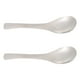 thumbnail image 3 of 2 piezas Cuchas para sopa doméstica cucharas de arroz de acero inoxidable cucharas prácticas cucharas gruesas, 3 of 5