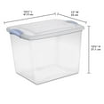 thumbnail image 3 of Sterilite 26L Latch Box - Blue, 3 of 3