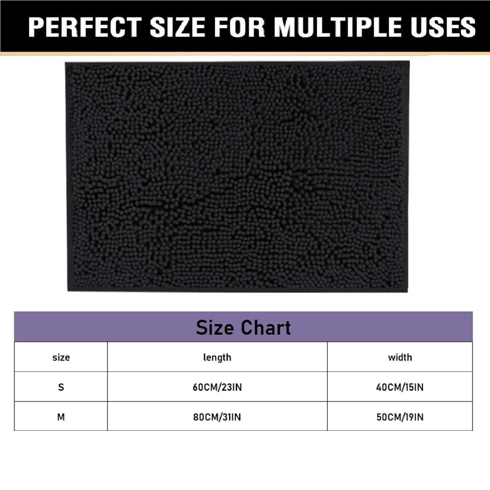 Winty Carpet,Floor Mat,Bath Mat Extra Soft Plush Bath Shower Bathroom Rug Super Absorbent Shaggy Bath Rug. Machine Wash & Dry,Area Rugs