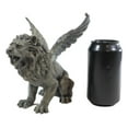 thumbnail image 7 of Ebros Gothic Winged Aslan Roaring Lion Battle War Cry Gargoyle Figurine 7"H, 7 of 7