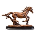 thumbnail image 3 of kowaku Figurine Sculpture Horse Ornament Artwork Tabletop Decoration,Art Ornament,Horse Statue for Bedroom Bookcas Office Home Decor B, 3 of 9