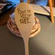 thumbnail image 4 of Cucharas grabadas "Bout to Stir Up Some Shit", divertida cuchara de madera, cuchara pequeña de madera única, regalo de broma navideño (2 piezas), 4 of 6