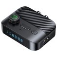 thumbnail image 1 of Transmisor Receptor De Audio Adaptador de transmisor de receptor de audio Perilla multifunción Compatible con Bluetooth 5.3, 1 of 9