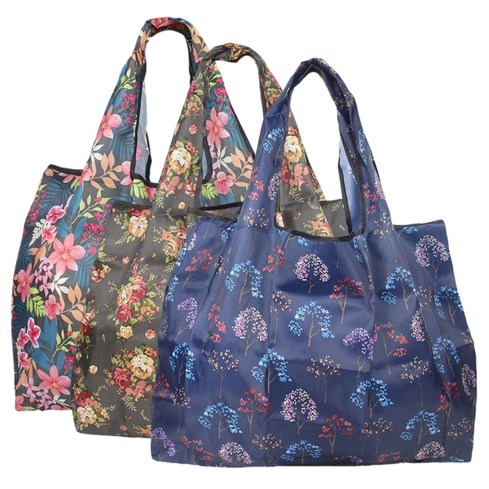 Eco Friendly Reusable Foldable Waterproof Shopping Bag Storage Tote Handbag Stri 