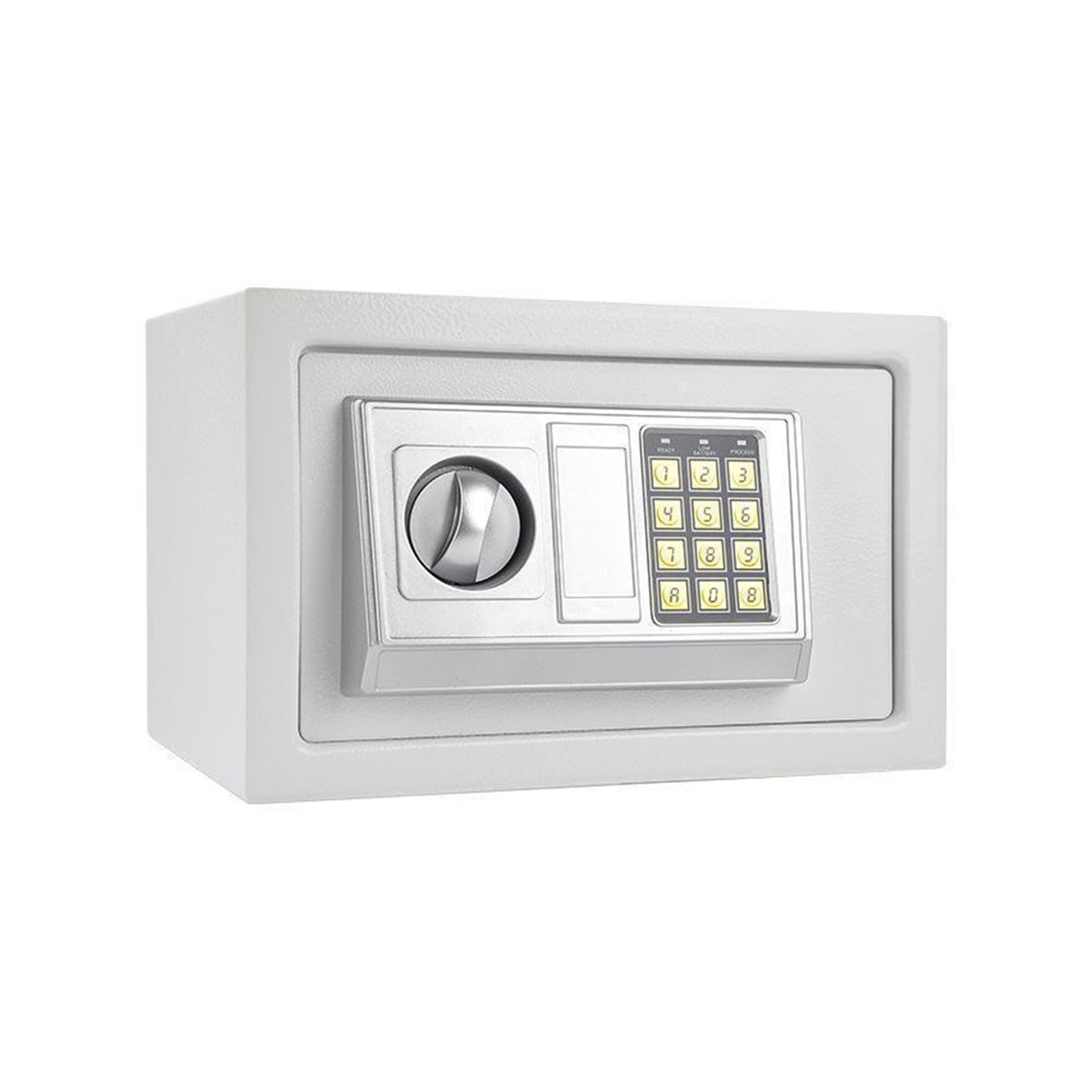 Digital Safe Box Mini Steel Safes Money Bank Small Household Password Key Safety Security Box Keep Cash Jewelry Document ,Prevent Theft