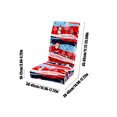 thumbnail image 3 of Meitianfacai Christmas Dining Chair Cover Chair Back Cover Removable Washable Chair Protector Suitable For Christmas Family Restaurant Kitchen, 3 of 6