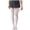 White, variant on Women's Sexy Striped Ultra Sheer Control Top Footed Tights Silk Stockings High Waist Pantyhose, Beige